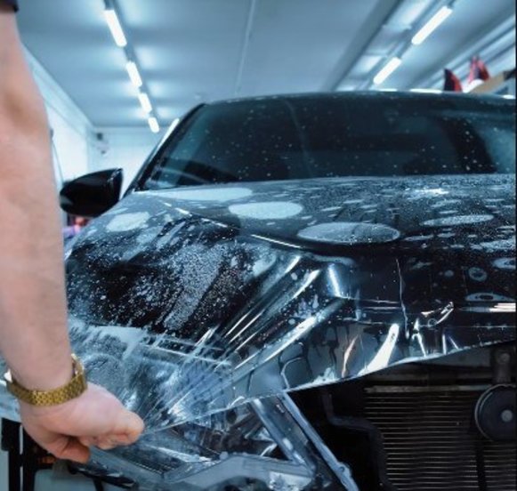 Toyota Camry — оклейка KPPF #24, Barmaley Design Москва