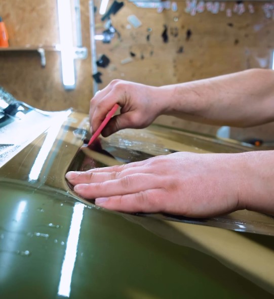 Полиуретановая пленка КППФ 25 на русской Ниве_4