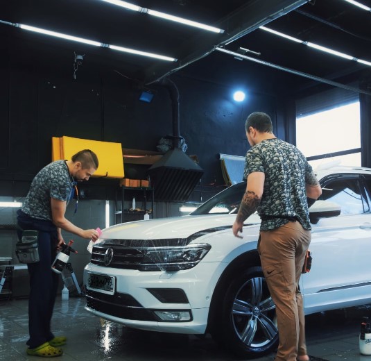 Полиуретановая пленка КППФ 24 на Tiguan_1