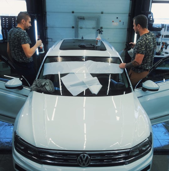 Полиуретановая пленка КППФ 24 на Tiguan_2
