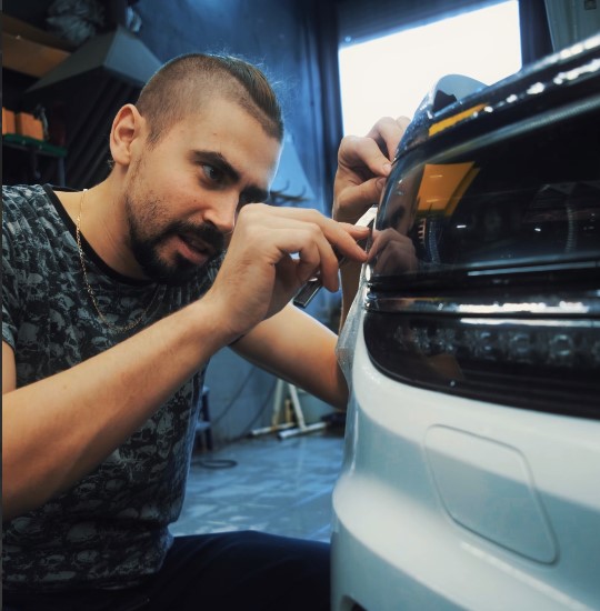 Полиуретановая пленка КППФ 24 на Tiguan_3